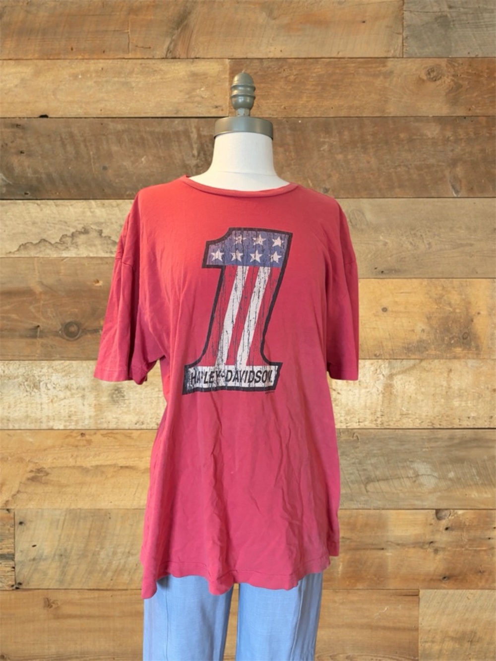 Harley-Davidson Outlaw Blue Springs MO #1 Logo Tee L